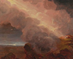 Clouds On The Mountaintop by Thomas Cole Oil Painting