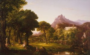 Dream of Arcadia by Thomas Cole Oil Painting