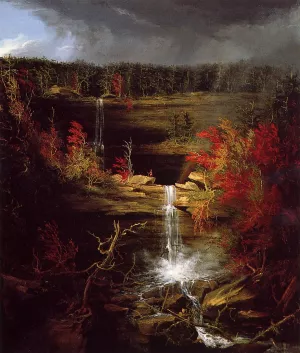 Falls of Kaaterskill by Thomas Cole - Oil Painting Reproduction