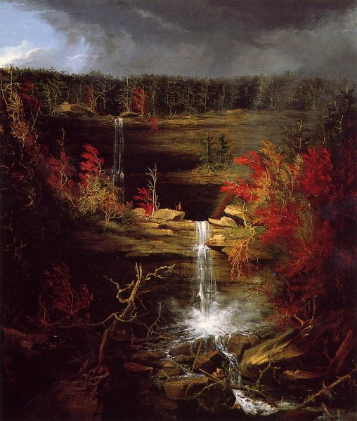 Main Product Photo of Falls of Kaaterskill Painting by Thomas Cole