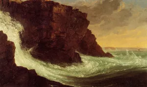 Frenchman's Bay, Mt. Desert Island painting by Thomas Cole