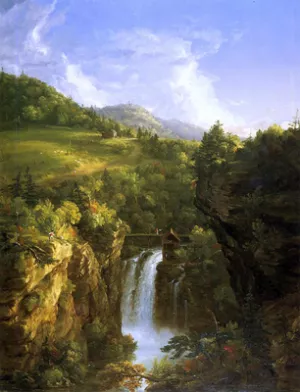 Genesee Scenery by Thomas Cole - Oil Painting Reproduction