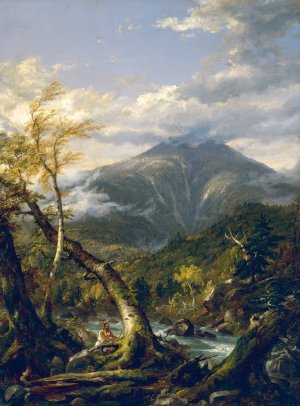 Indian Pass by Thomas Cole Oil Painting