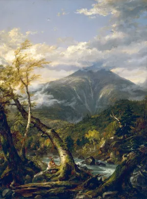 Indian Pass by Thomas Cole Oil Painting
