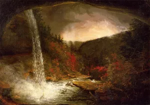 Kaaterskill Falls by Thomas Cole - Oil Painting Reproduction