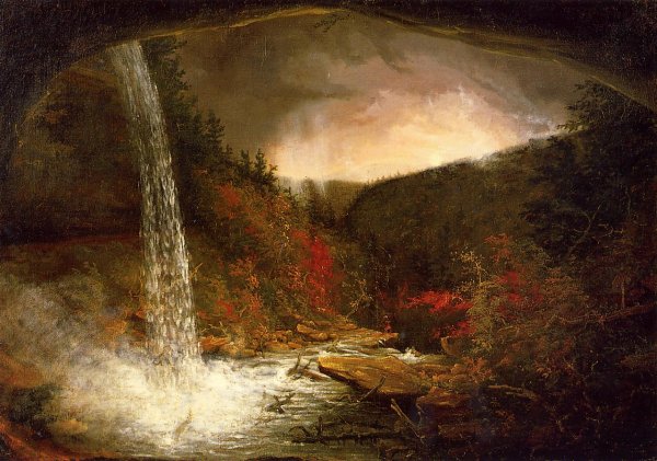 Main Product Photo of Kaaterskill Falls Painting by Thomas Cole
