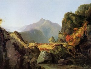 Landscape Scene from 'The Last of the Mohicans'