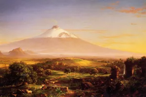 Mount Etna by Thomas Cole Oil Painting