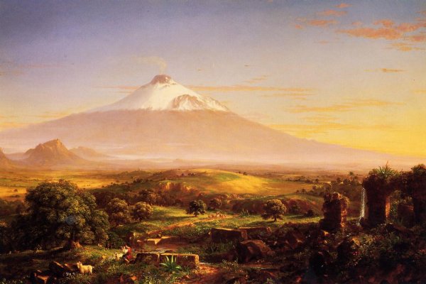 Main Product Photo of Mount Etna Painting by Thomas Cole