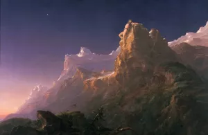 Prometheus Bound by Thomas Cole Oil Painting
