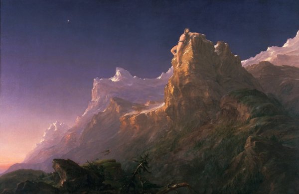 Main Product Photo of Prometheus Bound Painting by Thomas Cole