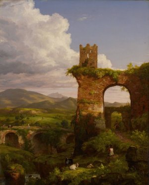 The Arch of Nero by Thomas Cole Oil Painting