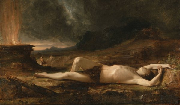 Main Product Photo of The Dead Abel  Painting by Thomas Cole
