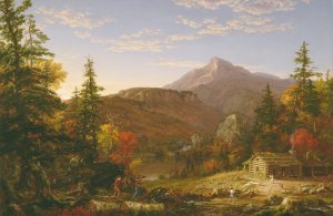 The Hunter's Return by Thomas Cole Oil Painting