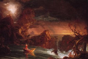 The Voyage of Life: Manhood 2 by Thomas Cole Oil Painting