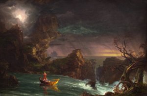 The Voyage of Life - Manhood by Thomas Cole Oil Painting