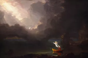 The Voyage of Life - Old Age by Thomas Cole Oil Painting