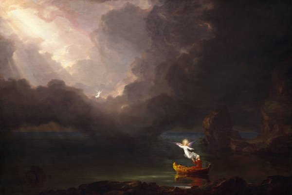 Main Product Photo of The Voyage of Life - Old Age  Painting by Thomas Cole