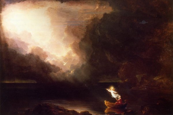 Main Product Photo of The Voyage of Life: Old Age Painting by Thomas Cole