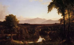 View on the Catskill, Early Autunm 2 by Thomas Cole - Oil Painting Reproduction