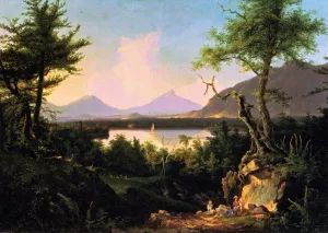 Winnipesaukee by Thomas Cole Oil Painting