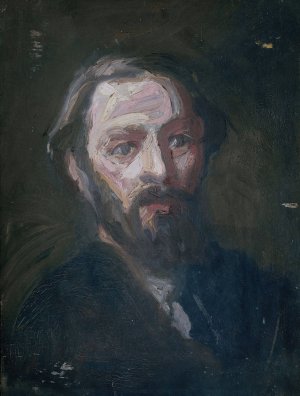 Portret van de beeldhouwer Pier Pander by Thomas Cool Oil Painting