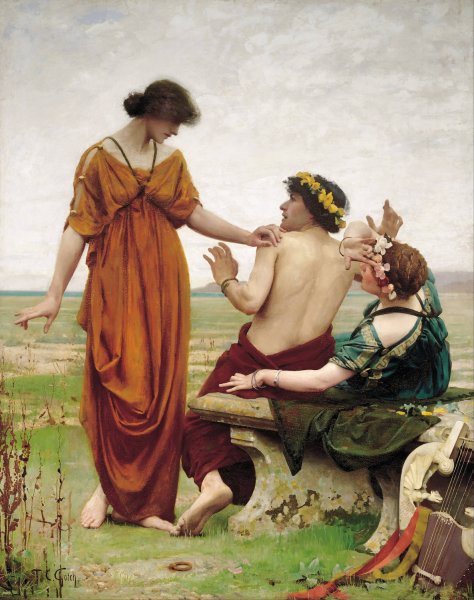 Destiny  by Thomas Cooper Gotch - Hand-Painted Oil Painting Reproduction
