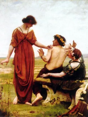 Destiny by Thomas Cooper Gotch - Oil Painting Reproduction