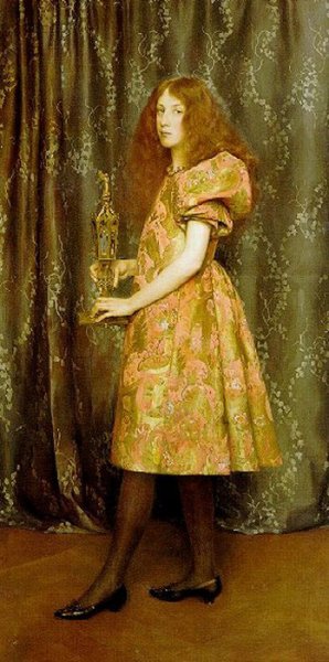 Heir to all the Ages by Thomas Cooper Gotch Oil Painting
