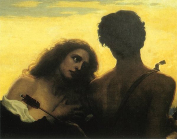Monseigneur Love by Thomas Cooper Gotch - Hand-Painted Oil Painting Reproduction