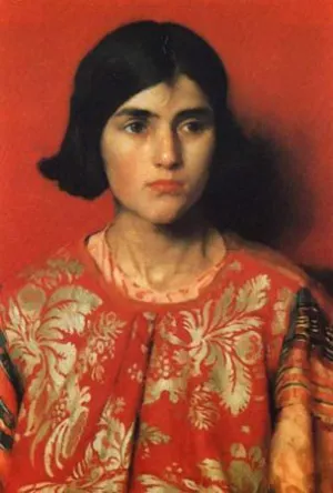 The Exile by Thomas Cooper Gotch - Oil Painting Reproduction