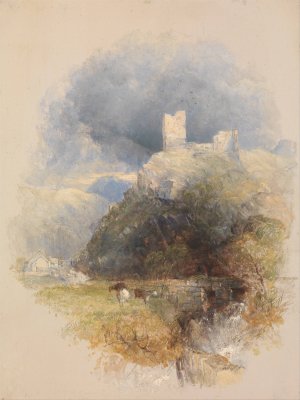 Dolwyddelan by Thomas Creswick Oil Painting
