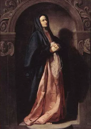 Virgin Mary by Thomas De Keyser - Oil Painting Reproduction