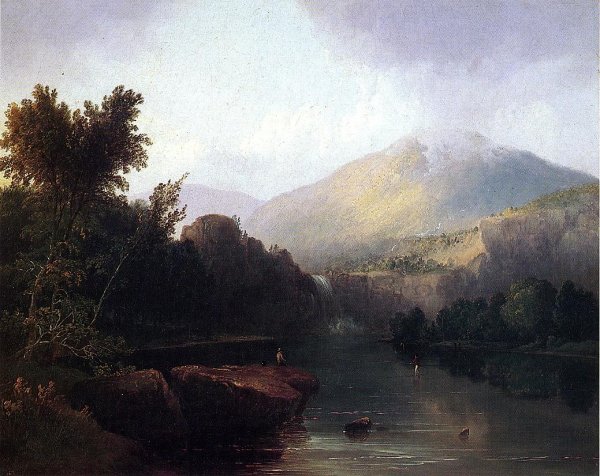 Main Product Photo of A Lake in the White Mountains Painting by Thomas Doughty