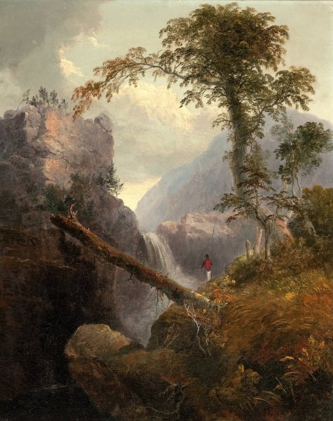 Main Product Photo of Catskills  Painting by Thomas Doughty