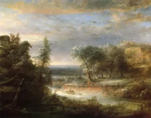 Early Winter painting by Thomas Doughty