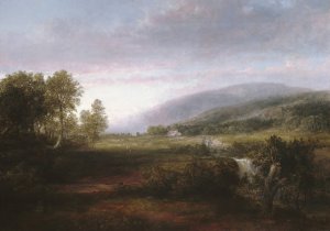 Spring Landscape by Thomas Doughty Oil Painting