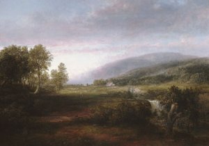Spring Landscape by Thomas Doughty Oil Painting