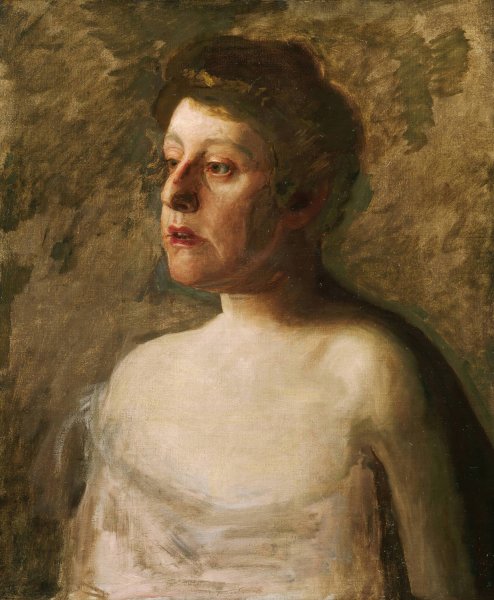 Main Product Photo of A Singer  Painting by Thomas Eakins