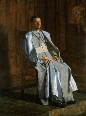 Archbishop Diomede Falconio by Thomas Eakins Oil Painting