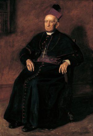 Archbishop William Henry Elder by Thomas Eakins Oil Painting
