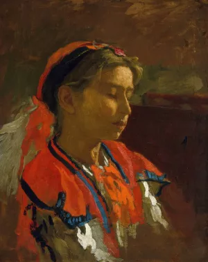 Carmelita Requena by Thomas Eakins Oil Painting