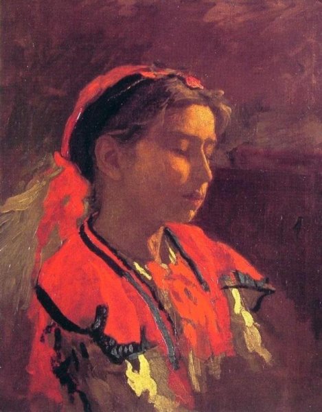 Main Product Photo of Carmelita Requena Painting by Thomas Eakins