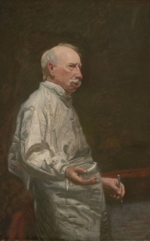 Dr. David Hayes Agnew by Thomas Eakins Oil Painting