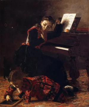 Home Scene painting by Thomas Eakins