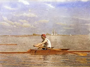 John Biglin in a Single Scull