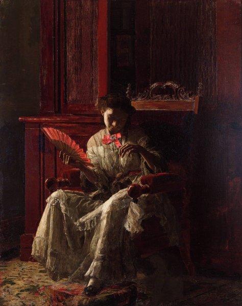 Kathrin  by Thomas Eakins - Hand-Painted Oil Painting Reproduction