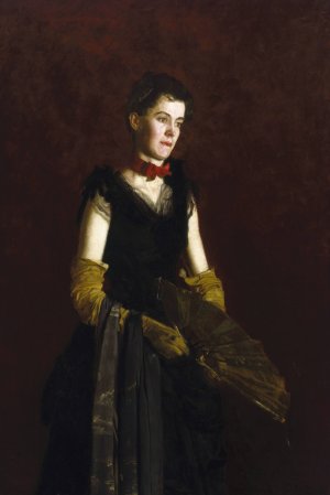 Letitia Wilson Jordan by Thomas Eakins Oil Painting