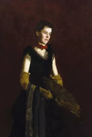 Letitia Wilson Jordan by Thomas Eakins Oil Painting