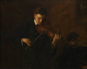 Music by Thomas Eakins Oil Painting